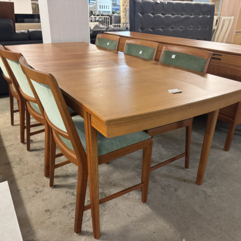 matbord + 6st stolar