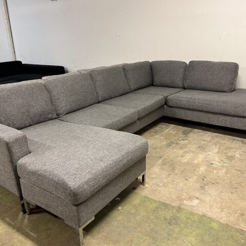 Dubbeldivan + 2 nackstöd