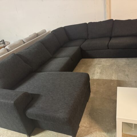 Hörnsoffa med divan