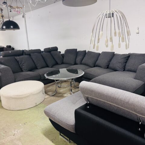 Hörnsoffa med divan