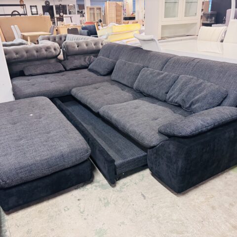 Bäddsoffa + pall