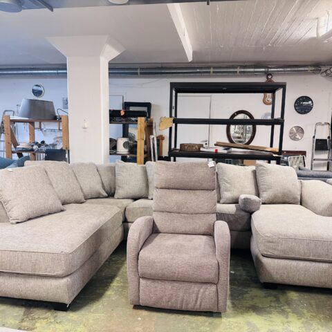 Divan med cozyhörn